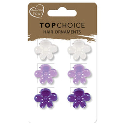 Set 6 Clestisori de par, pentru copii, Top Choice, 24160