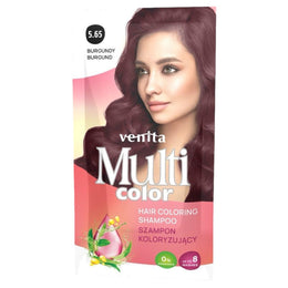 Sampon Colorant si Nuantator, Multicolor, Venita, 5.65 Burgund, 40g