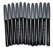 Set 12 bucati Creioane cosmetice Ada, negru