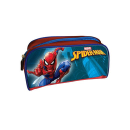 Set Spiderman, cu Spumant de baie si Sampon 475ml si balsam de buze, in borseta cool, Baieti