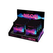 Paleta fard de pleoape Flash Neon, 9 Culori, Magic Studio