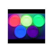 Fard de pleoape pulbere Paint Glow, reactiv UV, verde