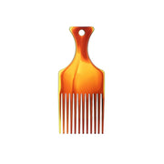 Pieptan Afro M Chihlimbar, pentru par ondulat, Top Choice