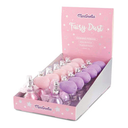 Sclipici corp cu pulverizator, Fairy Dust, Set de 12 bucati, Martinelia