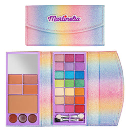 Paleta de machiaj tip portofel, Shimmer Paws, pentru fetite, Martinelia 30574