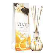Difuzor cu betisoare parfumate Pure Essence, Vanilie si flori de portocala, 50 ml