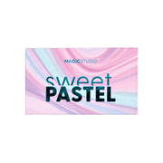 Paleta fard de pleoape Sweet Pastel, 18 Culori, Magic Studio