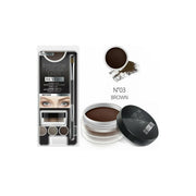 Kit pentru machiajul sprancenelor, Cream Liner, Revers, Maroniu