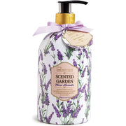 Lotiune de maini si corp Scented Garden Warm Lavander IDC Institute 40192, 500 ml