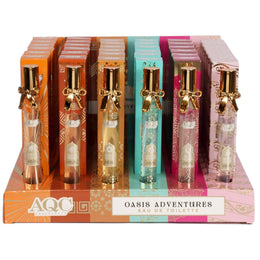 Set mix 36 bucati Apa de toaleta pentru femei, Oasis Adventures, AQC 90433, 35ml