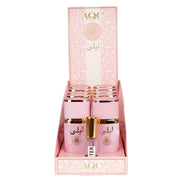Set 10 bucati + Tester Apa de toaleta pentru femei Leila Nude, AQC, 26169, 60 ml