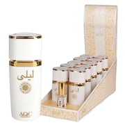 Set 10 bucati + Tester Apa de toaleta pentru femei Leila Mystique, AQC, 26168, 60 ml