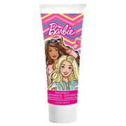 Set ingrijire orala pentru calatorie, Barbie, Periuta cu capac, pasta de dinti 75 ml, pahar si borseta, pentru fetite, 2042