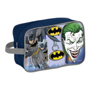 Set Batman cu Apa de toaleta 90ml, Figurina 2in1, Spumant de baie si Sampon 300ml, Breloc, in borseta cool, Baieti