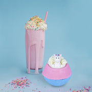 Bomba de baie handmade, cu figurina, Born to Be Unicorn Bath Blaster 160g, Bomb Cosmetics