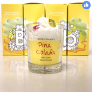 Lumanare parfumata 160g Pina Colada Piped Candle, Bomb Cosmetics