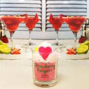 Lumanare parfumata 160g Strawberry Daiquiri Piped Candle, Bomb Cosmetics
