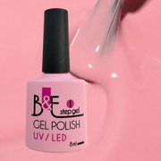 Lac de unghii 1 Step gel nr 05 roz mat, Umbrella, 8 ml