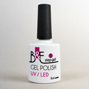 Lac de unghii 1 Step gel alb mat, nr 03, Umbrella, 8 ml