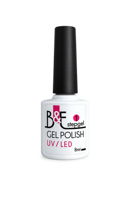 Lac de unghii 1 Step gel alb mat, nr 03, Umbrella, 8 ml