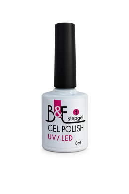 Lac de unghii 1 Step gel nr 29 sclipici argintiu, Umbrella, 8 ml