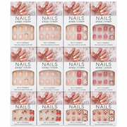 Set mixt unghii false autoadezive press-on, set A (12cutii)