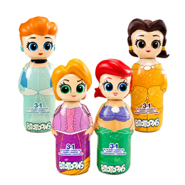 Set 12 Gel de dus 3 in 1 Princess, Fetite, Disney, 1656, 300 ml