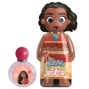 Set de baie Vaiana cu gel de dus, sampon si balsam 3 in 1, 300 ml si apa de toaleta 100 ml, Disney, 1664