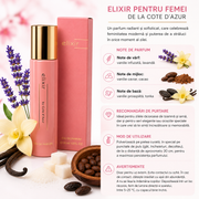 Apa de parfum Cote d'Azur, Elixir, Pink, Femei, Nr. 38 , 30ml