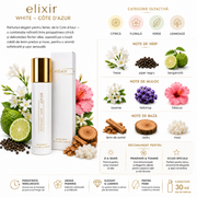 Apa de parfum Cote d'Azur, Elixir, White, Femei, Nr. 07 , 30ml