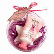 Set cadou dama Beauty Collection, crema de maini si bila efervescenta de baie, 90 ml/g, BC32484