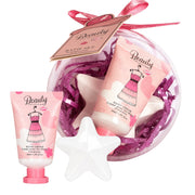 Set cadou dama Beauty Collection, crema de maini si bila efervescenta de baie, 90 ml/g, BC32484