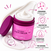 Crema de fata hidratanta cu Ceramide Self Love Affair, 50ml, 12213, IDC Institute