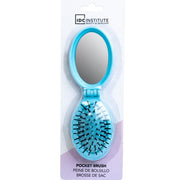 Set 24 bucati Perie pliabila cu oglinda pastel IDC Institute 18301RB