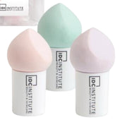 Burete makeup cu maner, pentru fondul de ten IDC Institute, pastel 2511HO