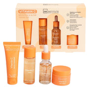 Set Travel cu Vitamina C pentru luminozitate, hidratare si revitalizare, Skin Solution, IDC Institute, 26170