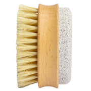 Perie exfolianta pentru corp cu piatra ponce 2 in 1, IDC Institute, 35127