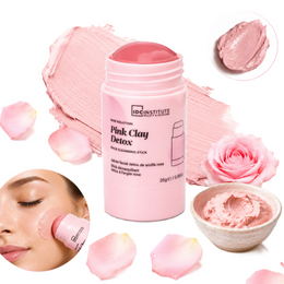 Baton facial demachiant cu efect detox cu argila roz IDC Institute 42027, 25 g