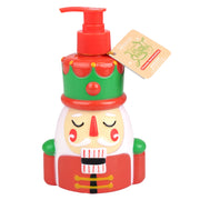 Sapun lichid pentru maini Christmas Nutcracker Marshmallow, IDC Institute, 42372, 340 ml