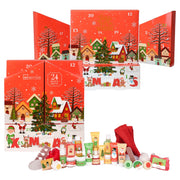 Calendar Advent cu produse de ingrijire si accesorii, 24 produse, 320 ml + 115 g, IDC Institute, 42380