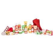 Calendar Advent cu produse de ingrijire si accesorii, 24 produse, 320 ml + 115 g, IDC Institute, 42380