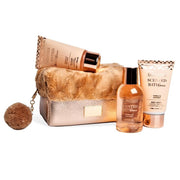 Set ingrijire corporala Scented Bath Bronze IDC Institute 44512, 260 ml