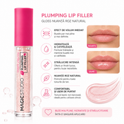 Gloss de Buze cu Efect de Volum Magic Studio Plumping Lip Filler, Instant Volume, 4.7 ml, 68122