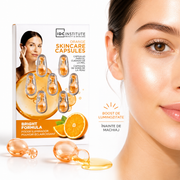 Capsule pentru îngrijirea tenului cu extract de portocală (Vitamina C) IDC Institute – Natural Elements, 7 capsule, 68324