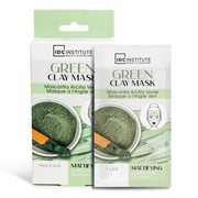 Set 3 Masti faciale matifiante cu argila verde IDC Institute 90105, 3x7 g