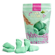 Set 4 bile de baie pentru picioare Foot Fizzers IDC Institute 90107, 30 g
