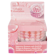 Crema faciala cu capsule de colagen - fermitate, elasticitate si hidratare, Pink, IDC Institute, 50ml, 90480