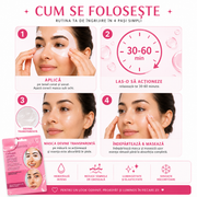 Masca pentru ochi cu colagen pentru absorbtie intensiva, IDC Institute, 90481