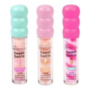 Set 21 buc mix Ulei pentru buze Sweet Swirls, IDC Institute, 90484, 3 ml