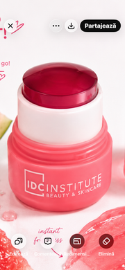 Baton Jelly Tint pentru buze si obraji, Fresh Drops, IDC Institute, 90495, 9ml
